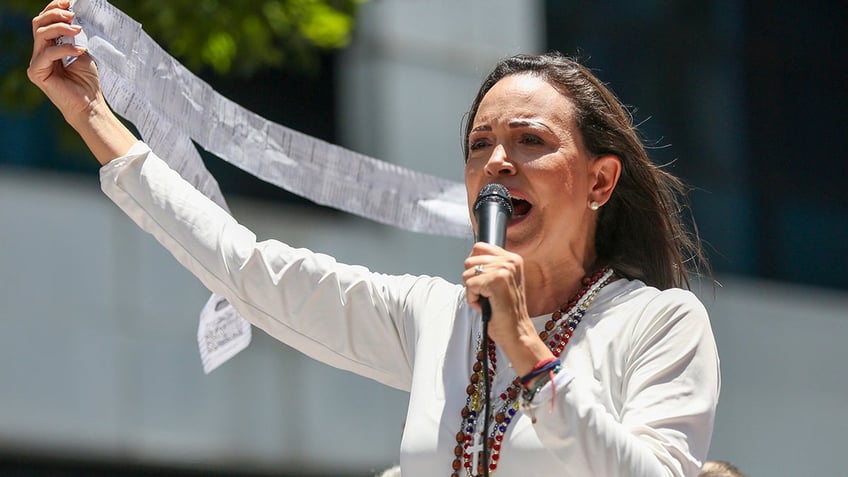 Venezuela opposition leader Maria Corina Machado