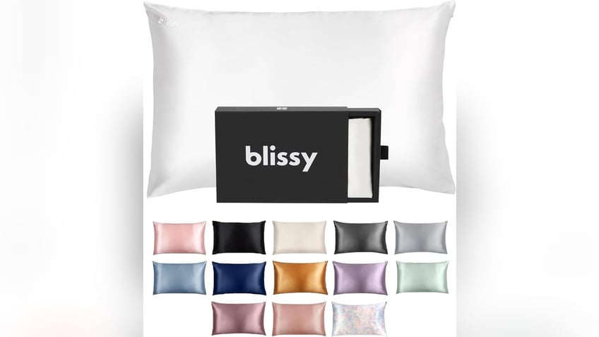 Silk pillowcases from Blissy are a must-have luxury item for beauty and wellness lovers.