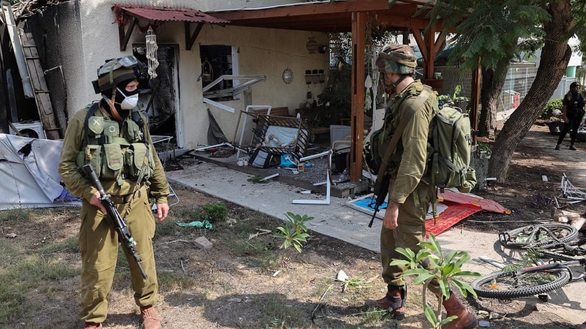 trey yingst walks through israeli home attacked by hamas most horrific thing i have ever seen