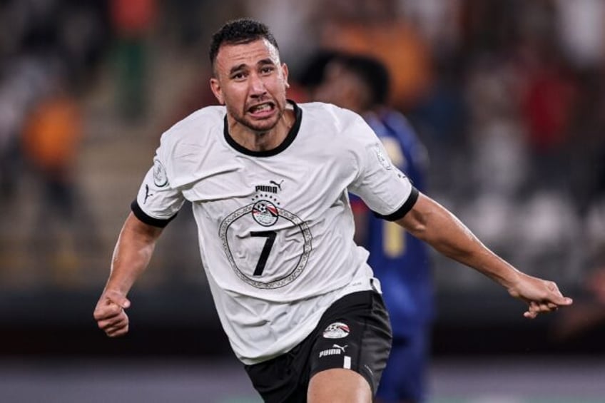 Trezeguet scored twice for Egypt in the first seven minutes of a 2026 World Cup qualifier