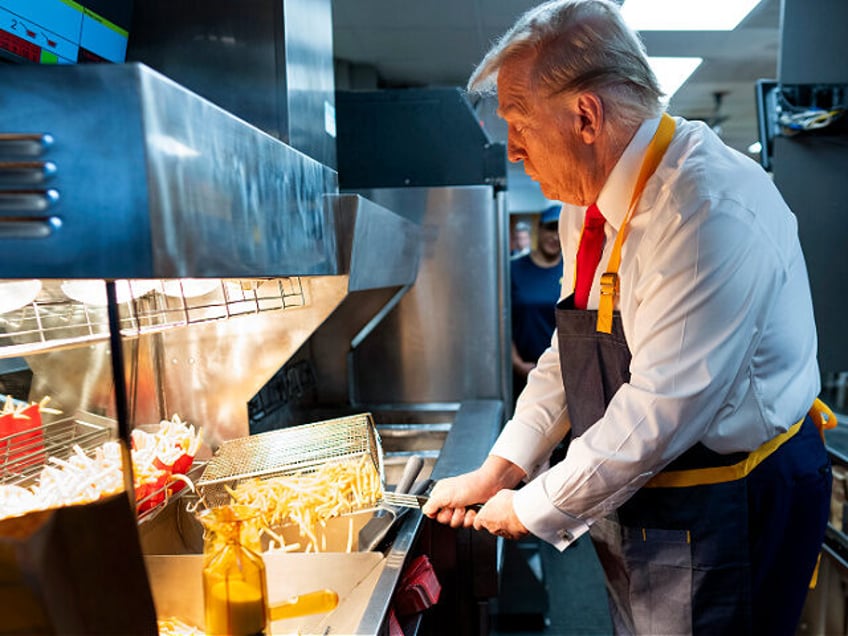 FEASTERVILLE-TREVOSE, PENNSYLVANIA - OCTOBER 20: Republican presidential nominee, former U