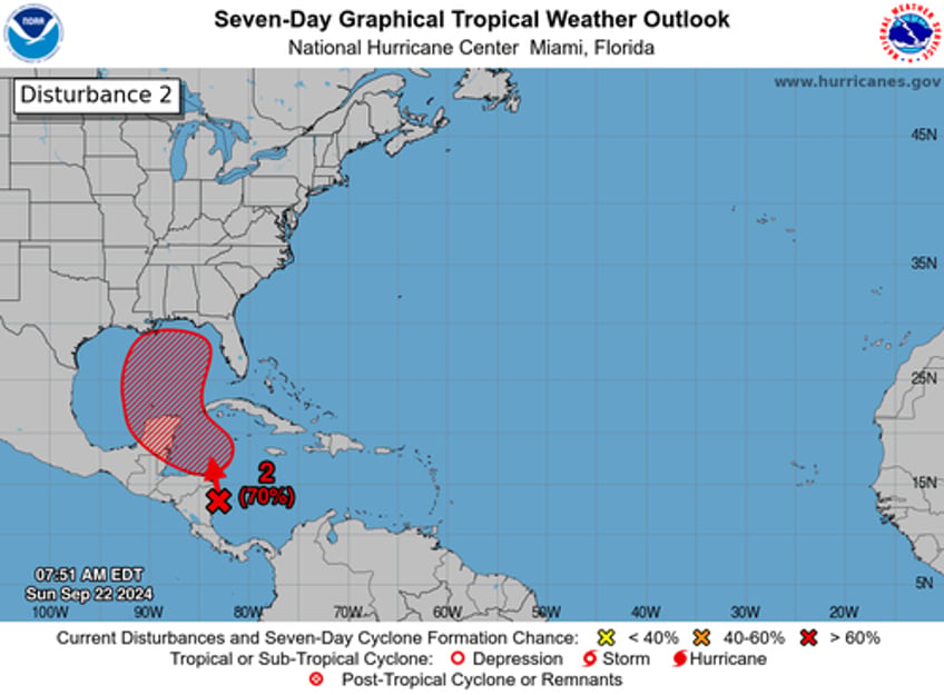 tropic trouble brewing in gulf of mexico could slingshot towards offshore oil rigs 