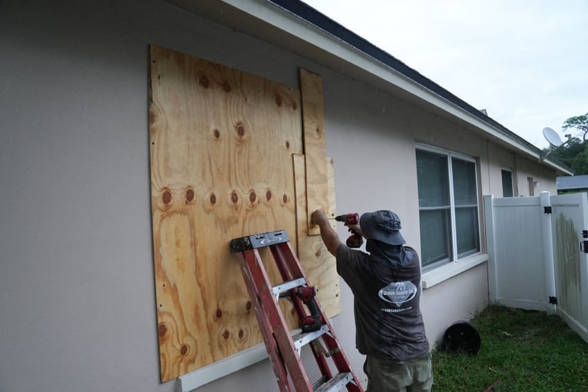 tropical storm milton hits hurricane force as it bears down on florida with mass evacuations predicted