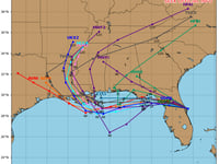 Tropical Threat Brewing Off Florida, Gulf Of America Offshore Oil & Gas Rigs In Crosshairs