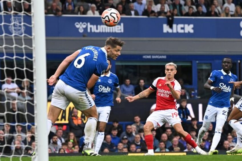 trossard strikes as arsenal end everton curse