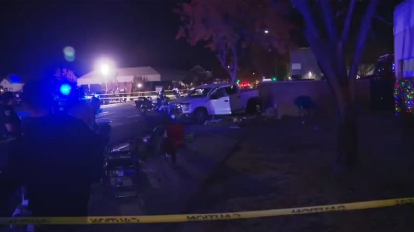 truck crash disrupts christmas parade in california police