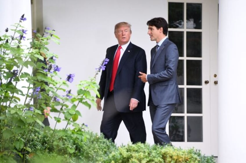 Canadian Prime Minister Justin Trudeau previously visited Donald Trump in the White House