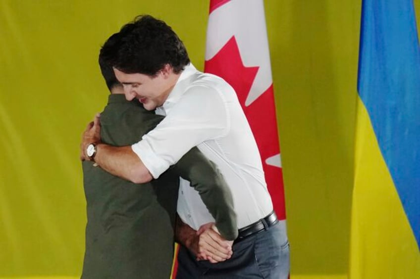 trudeau pledges canadas support for ukraine and punishment for russia