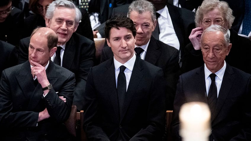 Trudeau at Jimmy Carter funeral