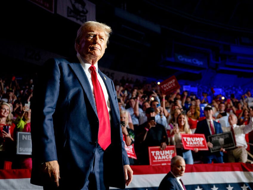 CHARLOTTE, NORTH CAROLINA - JULY 24: U.S. Republican Presidential nominee former President