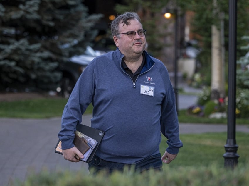 Creepy billionaire Reid Hoffman