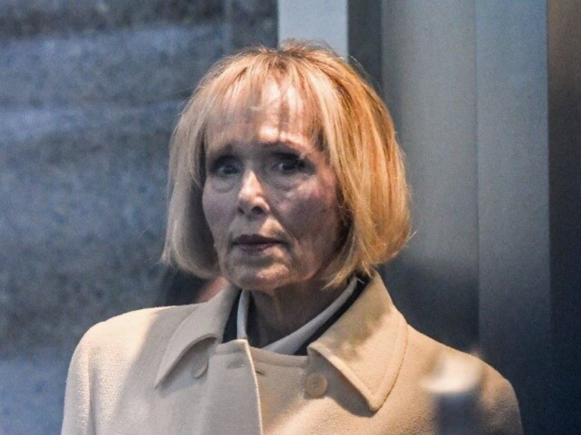 E Jean Carroll arrives for her defamation trial against Former President Donald Trump at New York Federal Court on January 16, 2024, in New York City. The trial is to determine how much money in damages the former president must pay Carroll as a result of public comments that he …