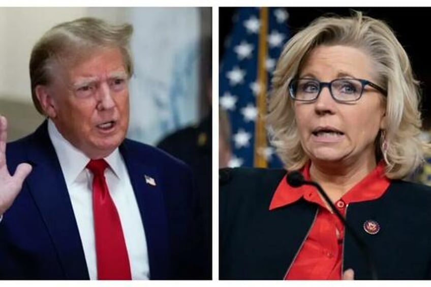 trump accuses liz cheney of destroying jan 6 evidence