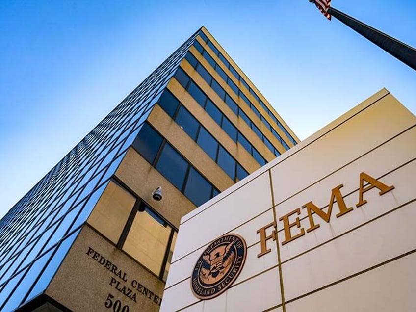 The Federal Emergency Management Agency Headquarters, in Washington is photographed on Oct