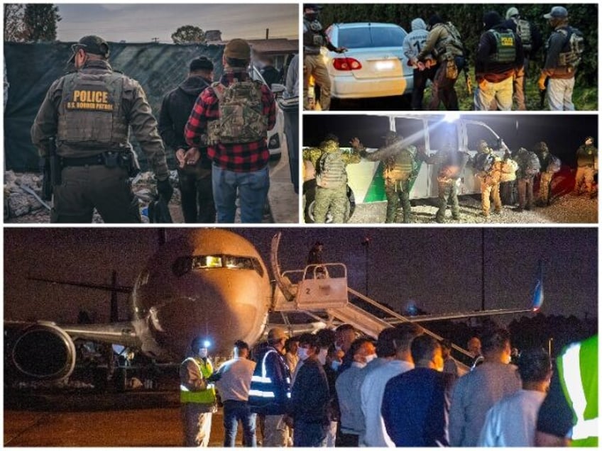 Mexican Nationals Being Deported to Country's Southernmost Border (Law Enforcement Photos)