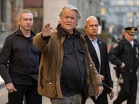 Trump ally Steve Bannon blasts ‘lawfare’ as he faces New York trial after federal prison stint