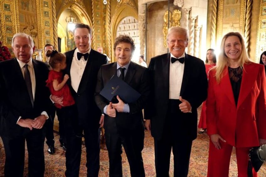 Argentina's President Javier Milei and US President-elect Donald Trump met at Mar-a-Lago s