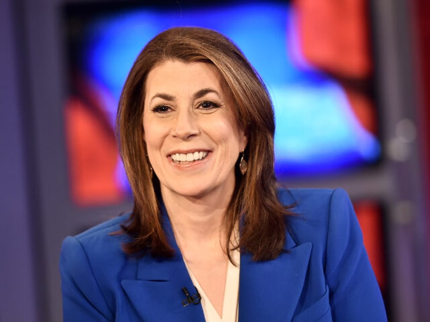 American radio host, author, and political commentator Tammy Bruce Visits "Lou Dobbs