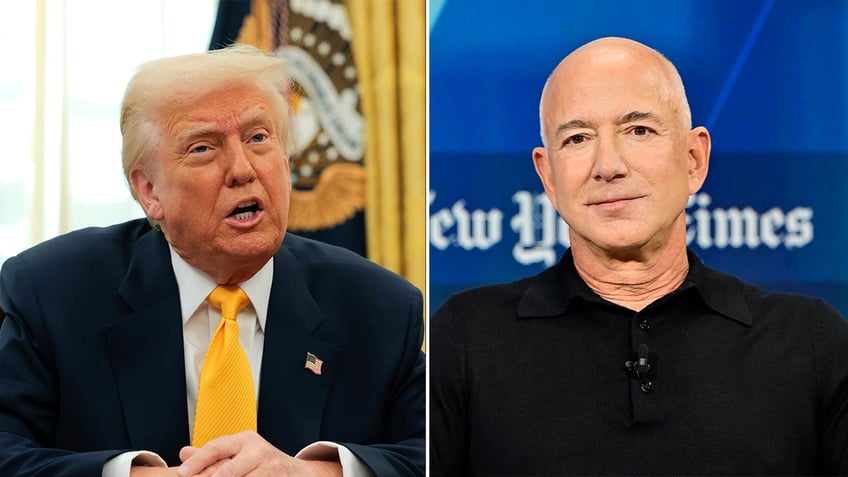 Donald Trump, Jeff Bezos