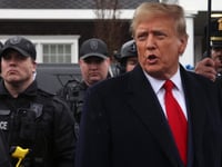 Trump at Slain NYPD Officer Diller’s Wake: America Must Restore ‘Law and Order’