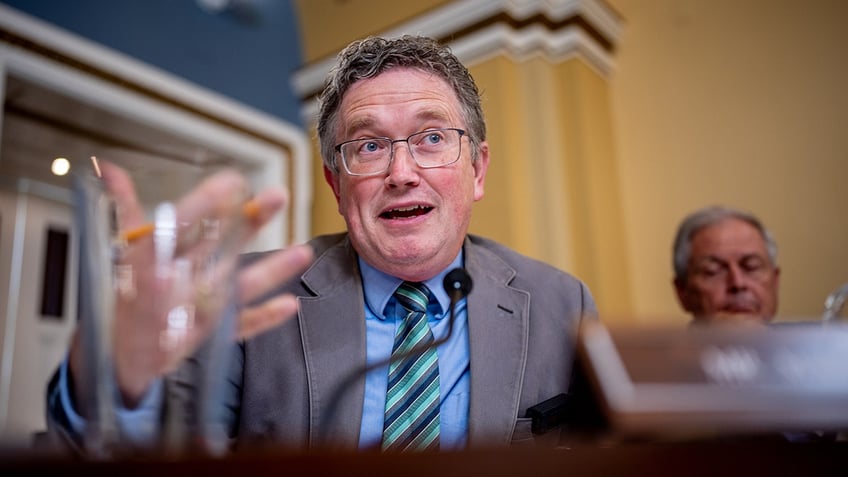 Rep. Thomas Massie, R-Ky., has called for Johnson to pass a full-year CR to take advantage of a rule that would force a 1% spending cut.