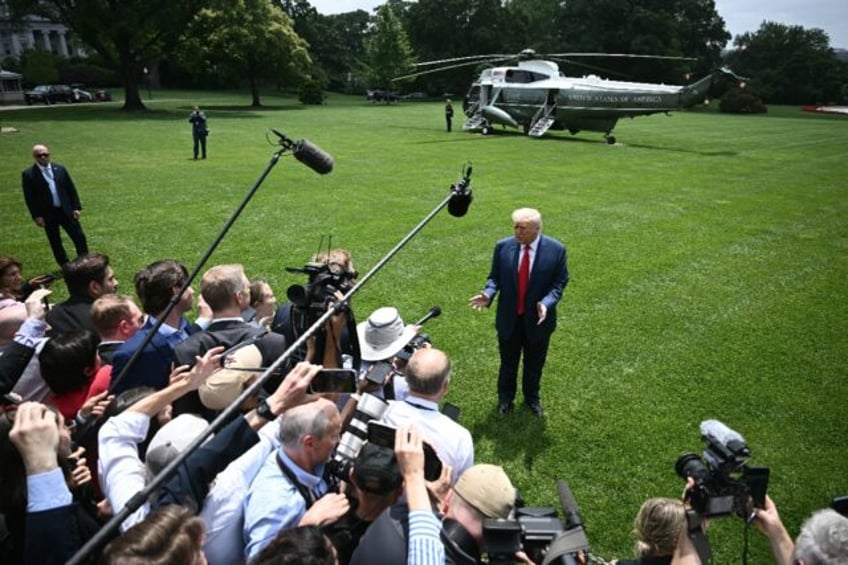 US President Donald Trump voiced his support for California Governor Gavin Newsom to be ar