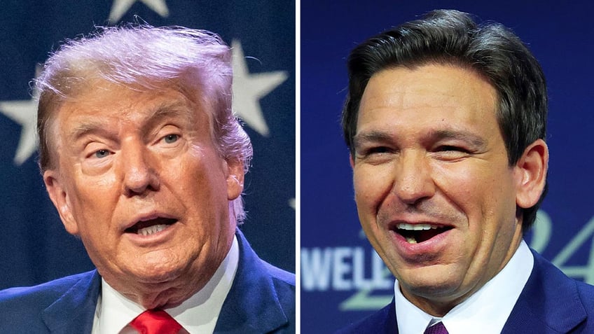 trump campaign calls desantis thirsty onlyfans wannabe for debating newsom kiss of death