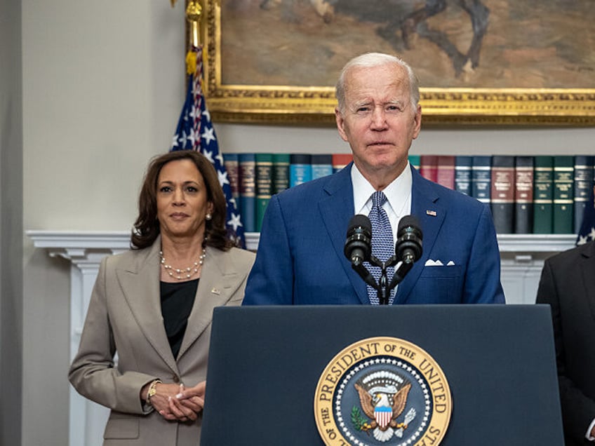 President Joe Biden, joined by Vice President Kamala Harris, Secretary of Health and Human