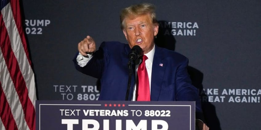 trump charges latest federal indictment is bulls during stop in crucial gop presidential primary state