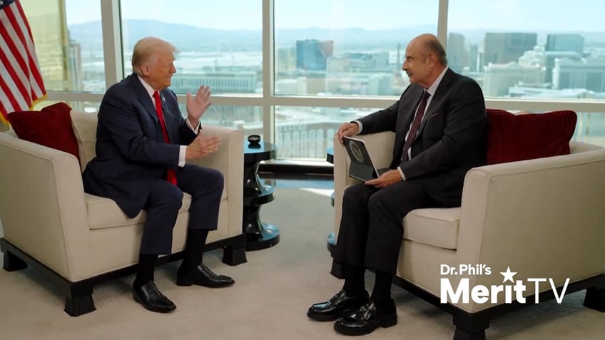 Trump speaks to Dr. Phil