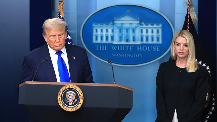 Trump with Pam Bondi