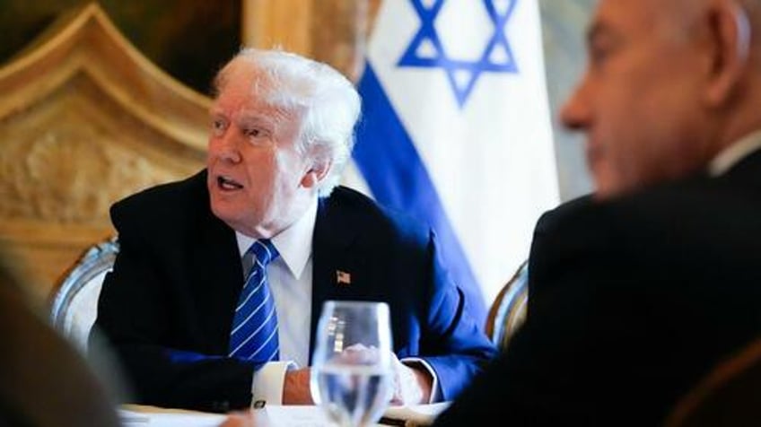 trump demands cancelation of hero netanyahus graft trial us saved israel now its going to save bibi