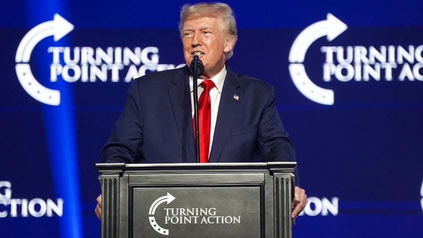 Trump speaks at TPUSA