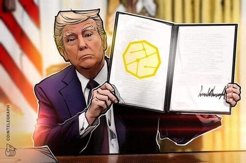 trump eyes executive order to open up retirement funds to crypto report