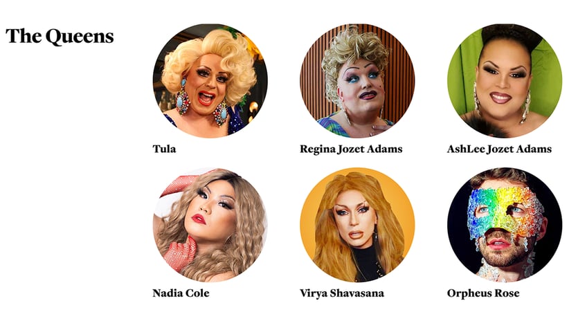 screenshot of drag show web page at the Kennedy Center