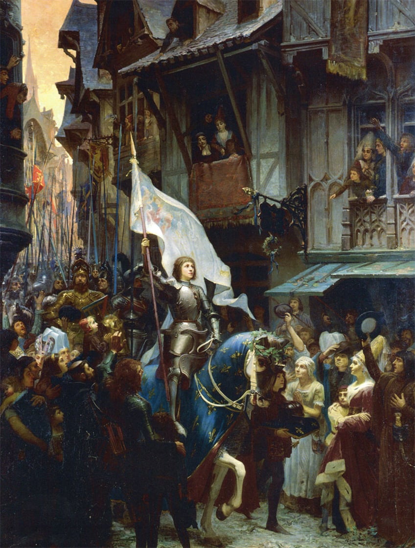 trump found guilty on feast day of joan of arc patron saint of prisoners and hero of patriots