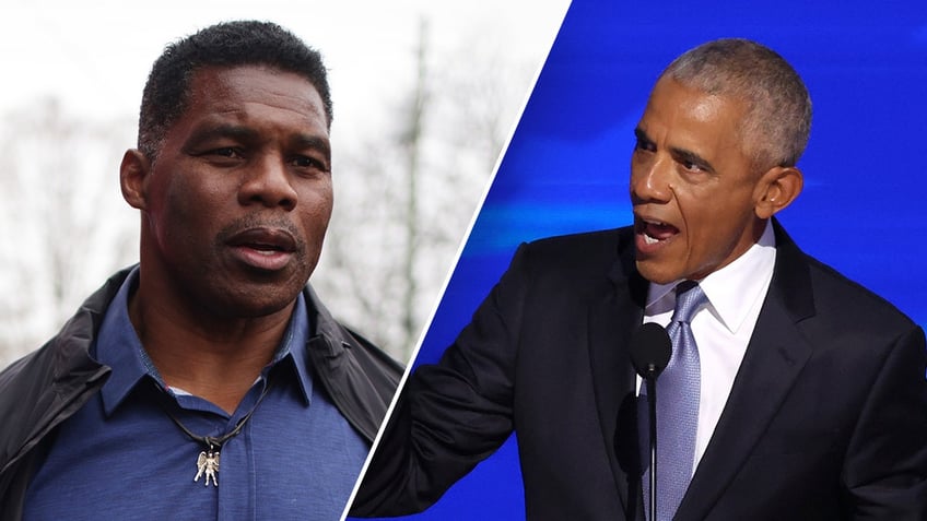 Herschel Walker Barack Obama