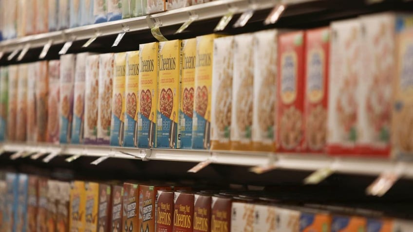 Products on display at a Food Lion store