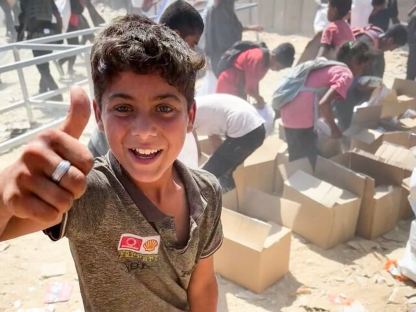 GHF Palestinian child (GHF)