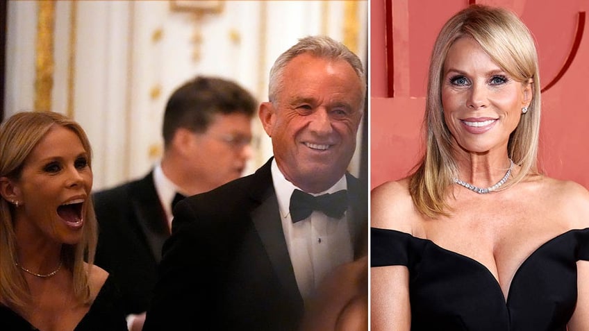 cheryl hines and rfk jr. at mar a lago/cheryl on the red carpet 