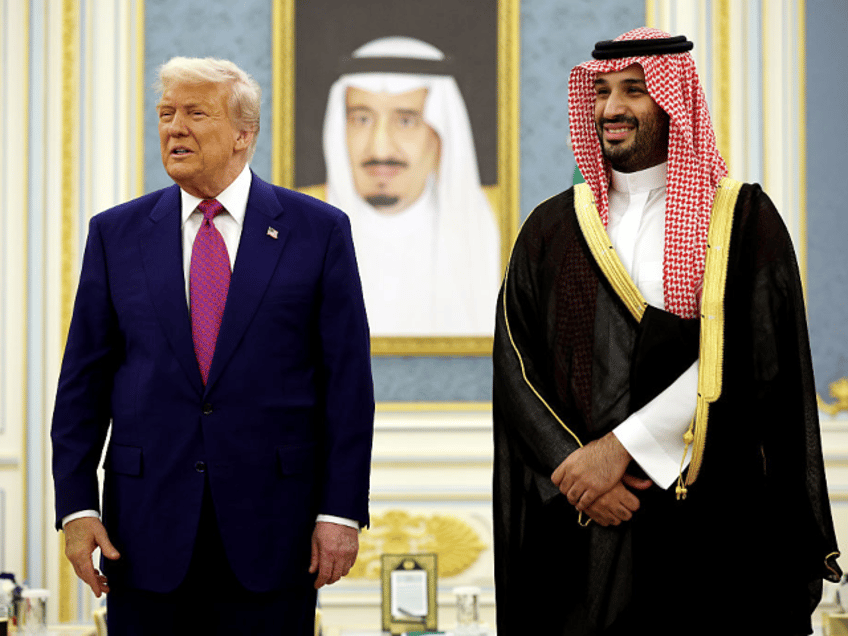 RIYADH, SAUDI ARABIA - MAY 13: U.S. President Donald Trump and Saudi Crown Prince Mohammed