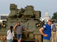 Trump is finally getting his chance to try to top France with a grand military parade in DC