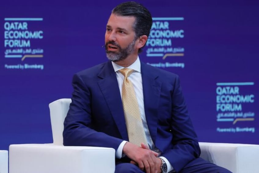 The eldest son of US President Donald Trump, Don Jr, says he could run for president 'mayb