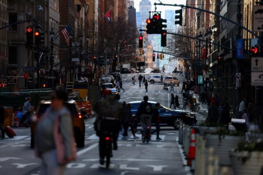 Lexington Ave in Manhattan, New York City, in December 2024