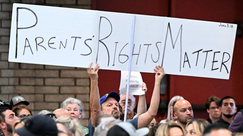 parents' rights protest