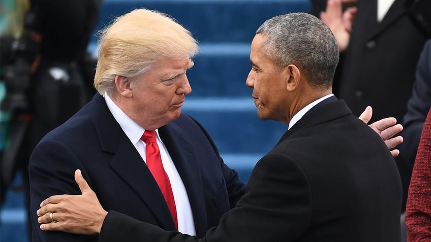 Obama and Trump