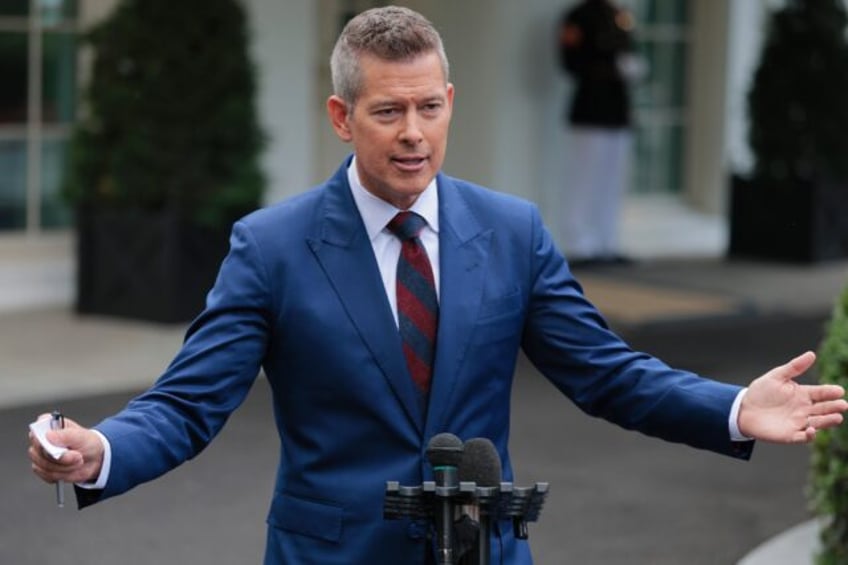 US Transportation Secretary Sean Duffy has blamed his predecessor in the Biden administrat