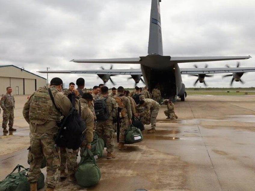 TMD Deployment to El Paso (Texas Military Department)