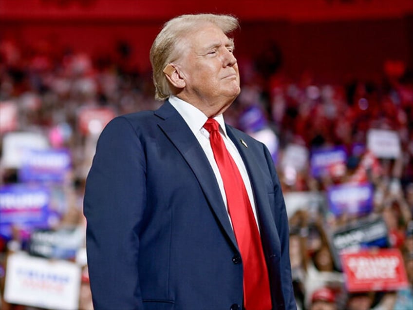 Donald Trump rally in Charlotte, North Carolina