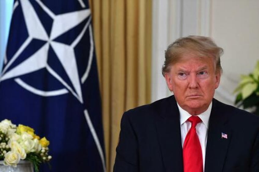 trump reportedly plans to continue aid to ukraine but will raise nato spending to 5